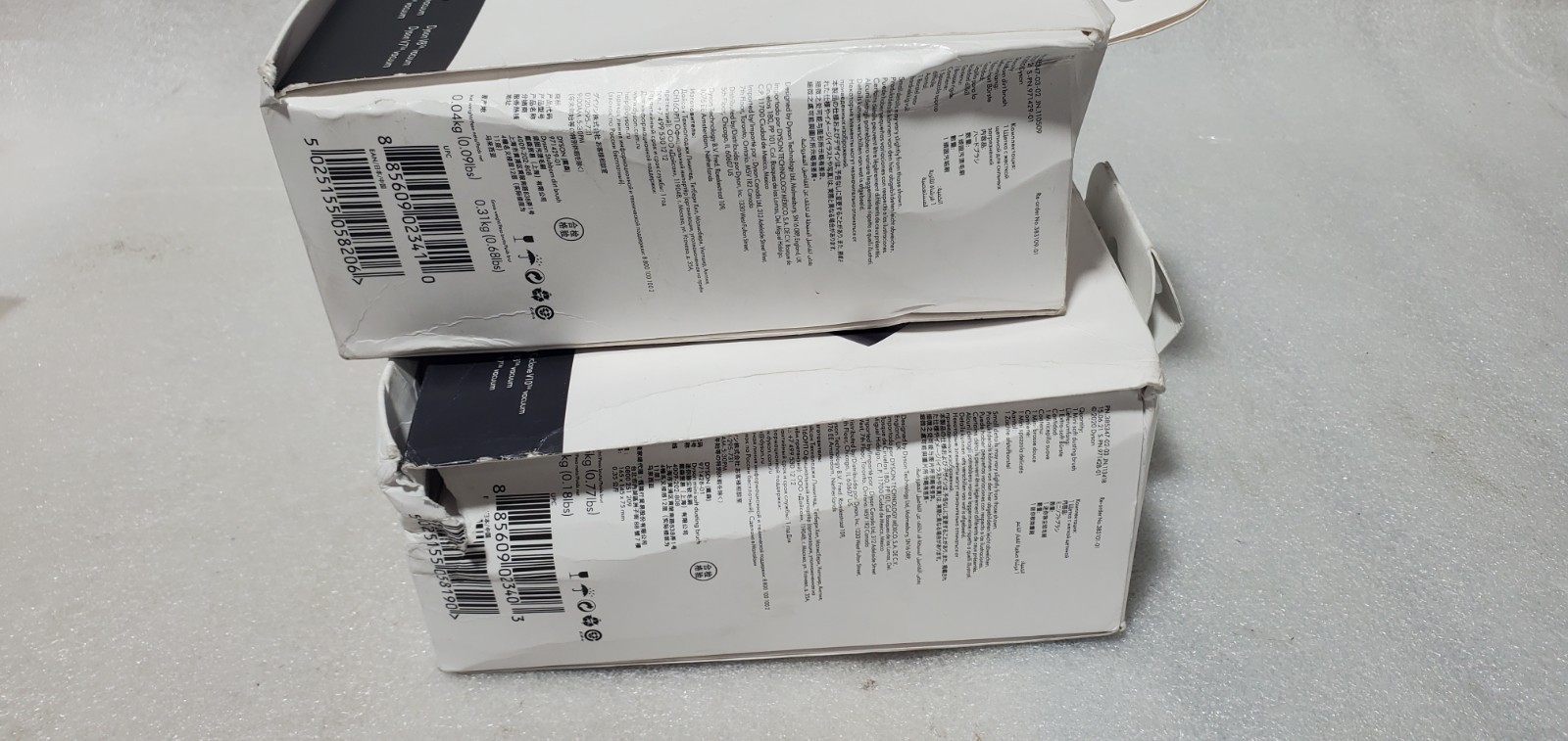 OEM Dyson Mini Soft Dusting Brush 971429-01 and 971428-01