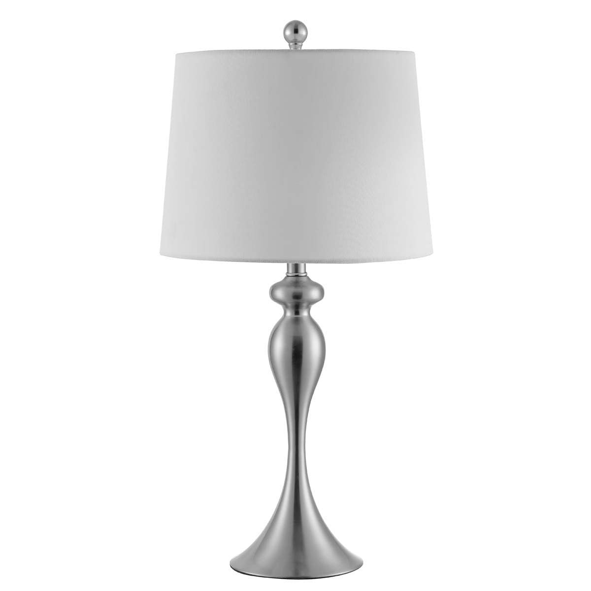 Lighting Collection Bayan Modern Contemporary Nickel Iron 28-inch Bedroom Liv…