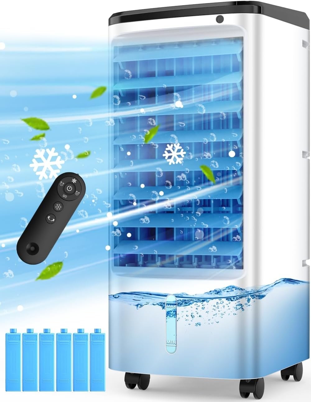 Windowless Air Conditioner 3-in-1 Portable AC Unit Swamp Cooler for Apartment