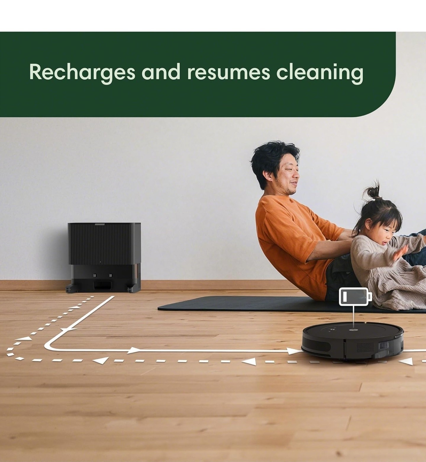 Robot Roomba Vacuum 2 Essential Robot with AutoEmptyDock, 3 Suction Levels