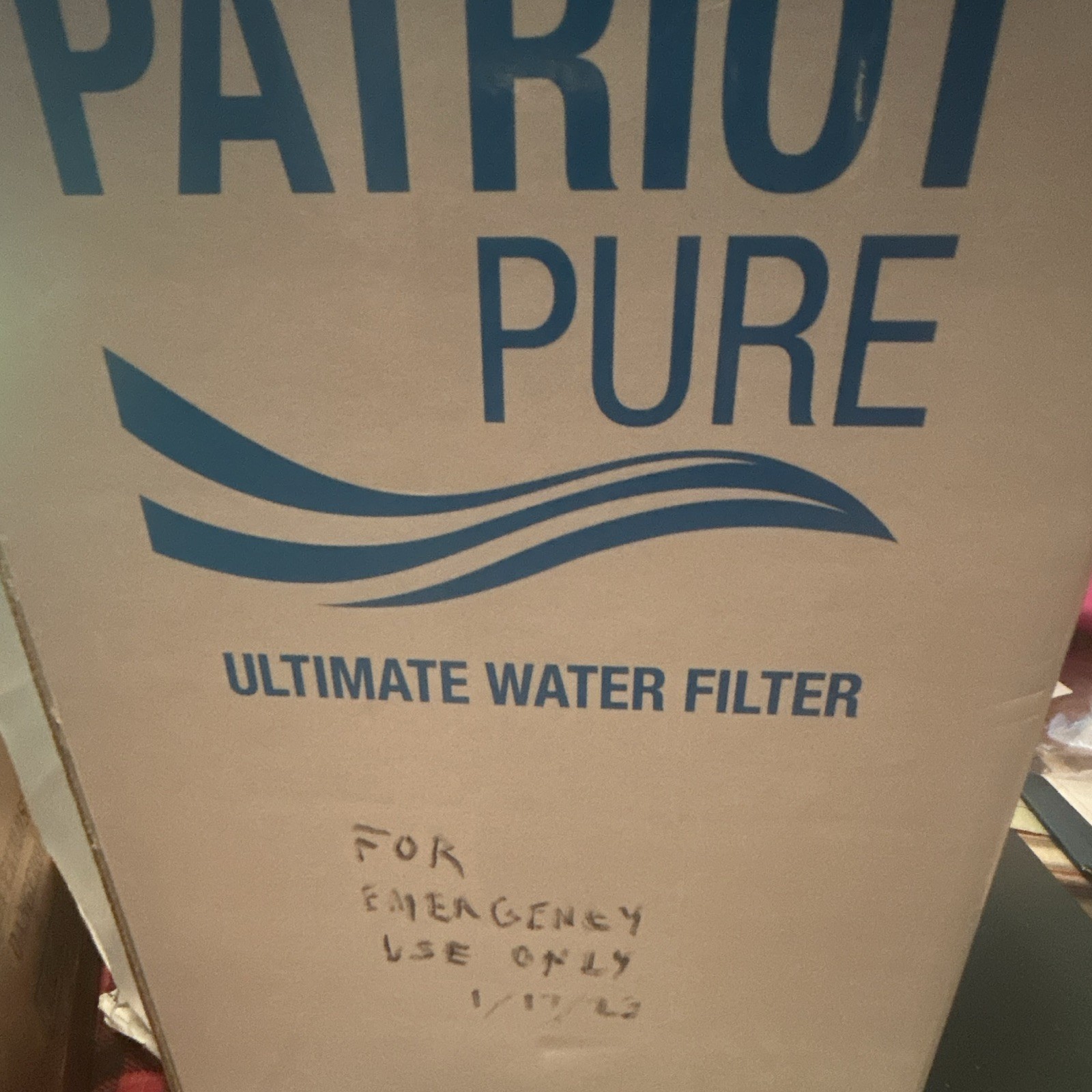 Patriot Pure Ultimate Water Filter Replacement for 4Patriots, 4-Stage Carbon