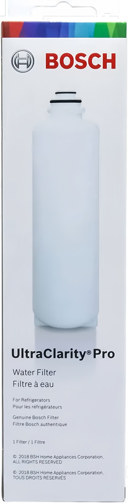 4 PACK Bosch Ultra Clarity Pro BORPLFTR50 Water Filter White #WFS200MF/WFS210MF