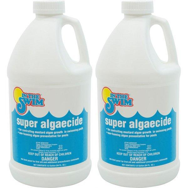In The Swim Super Algaecide For Above Ground or Inground Swimming Pools – Low