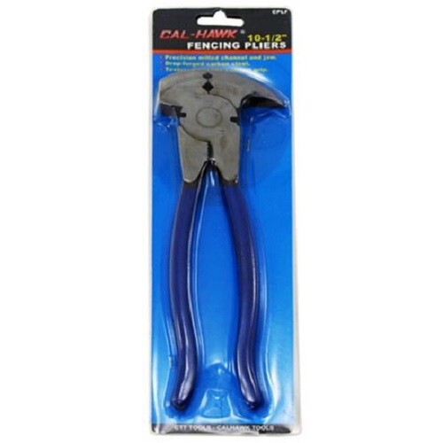 NEW Fence Pliers 10.5″ In Multi Purpose Wire Cutter Fence Hammer Heavyduty Tool