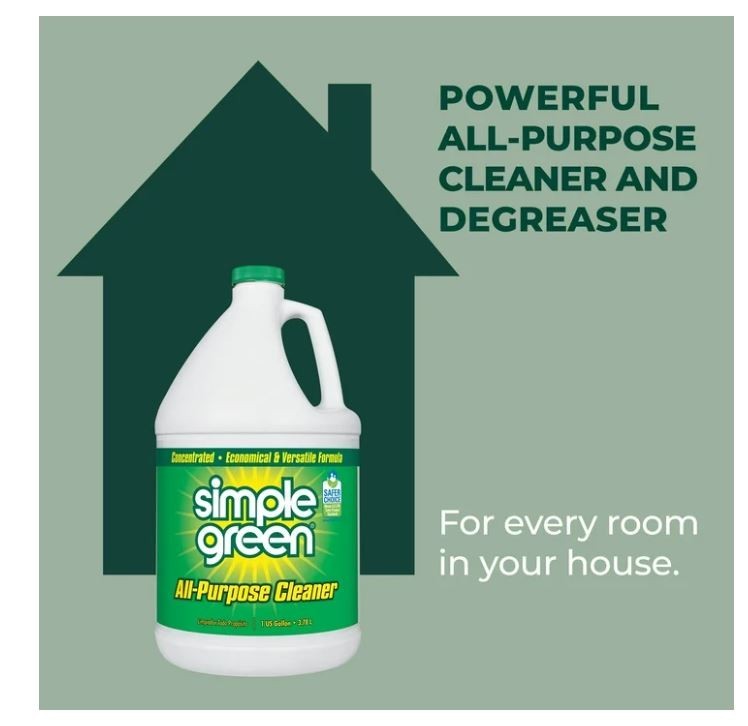 Simple Green All-Purpose Cleaner Concentrate, Original, 128 fl. oz New