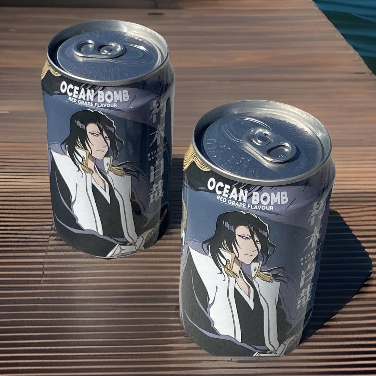 2 New Sealed Ocean Bomb Bleach Red Grape 330ml Cans – Byakuya Collector | Japan