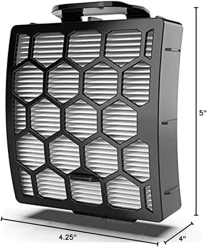 2+1 Filter Kit & Brushroll Fits Shark UV950 Detect Performance Lift-Away Advance