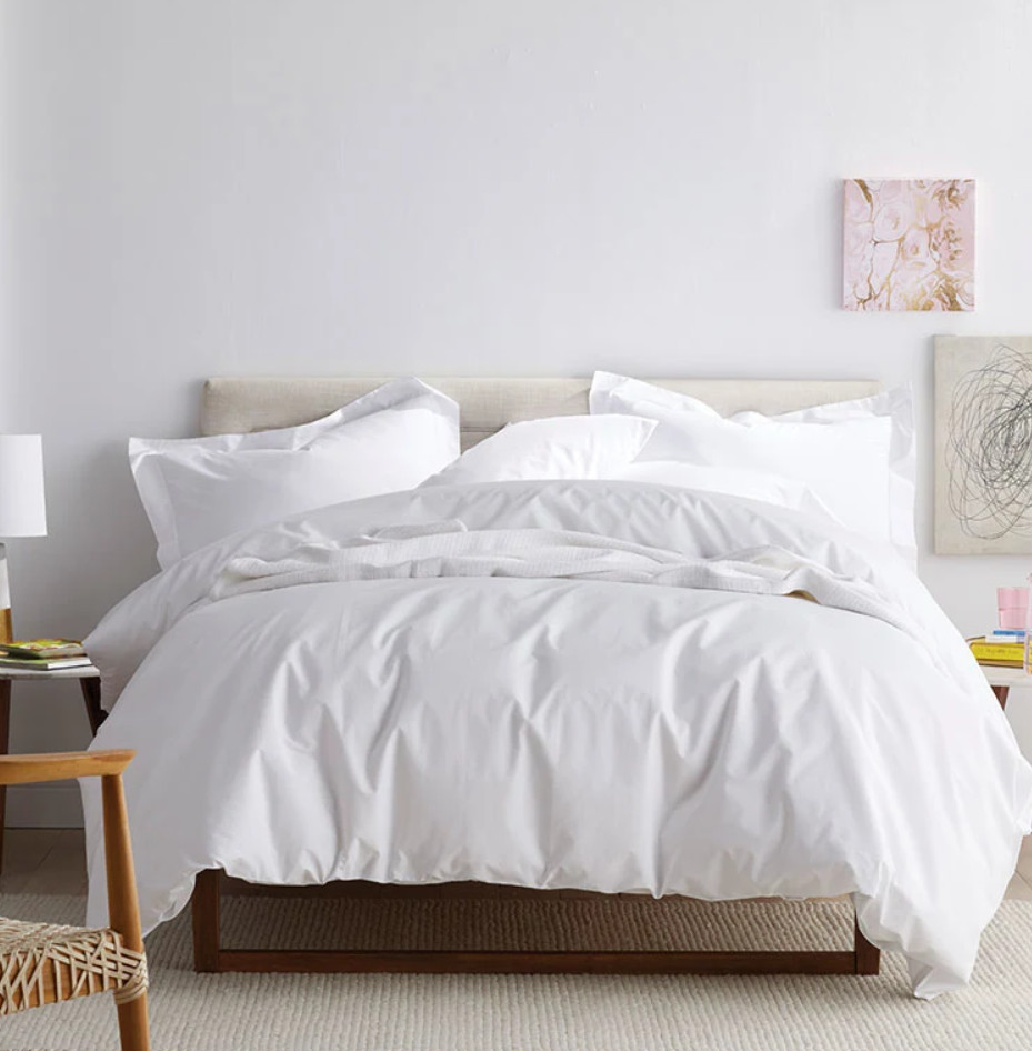 Company Cotton Percale Bed Sheet Set 300 Thread Count Sale Price Free Shipping