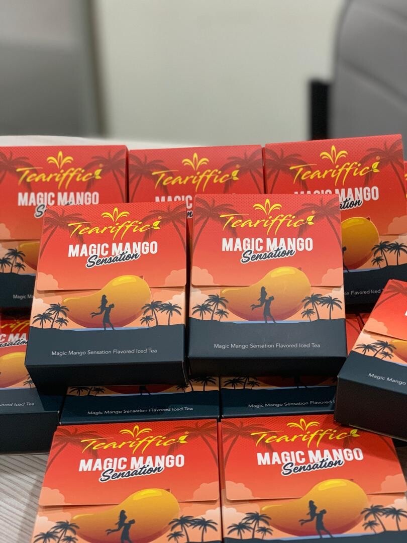 TEARRIFIC MAGIC MANGO SENTATION ICED TEA ( 12 SACHETS EACH BOX ) UNISEX GO WILD
