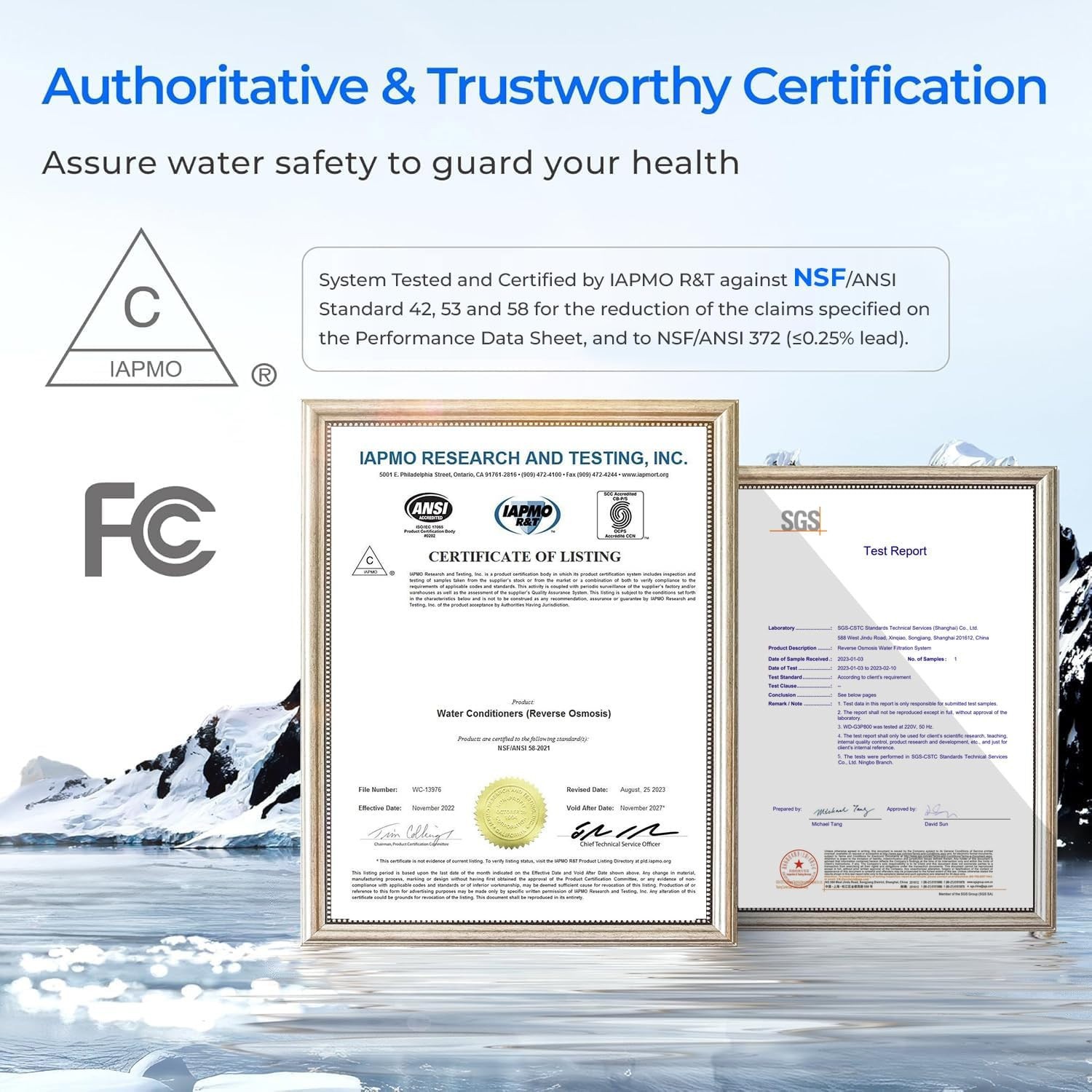 Waterdrop G3P600 Reverse Osmosis System – 8-Stage, Tankless, NSF Certified