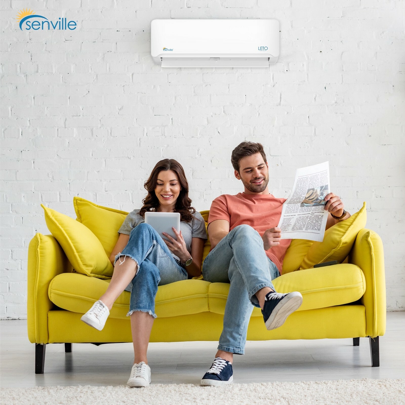 24000 BTU Ductless AC Mini Split Air Conditioner and Heat Pump 18 SEER 2 TON