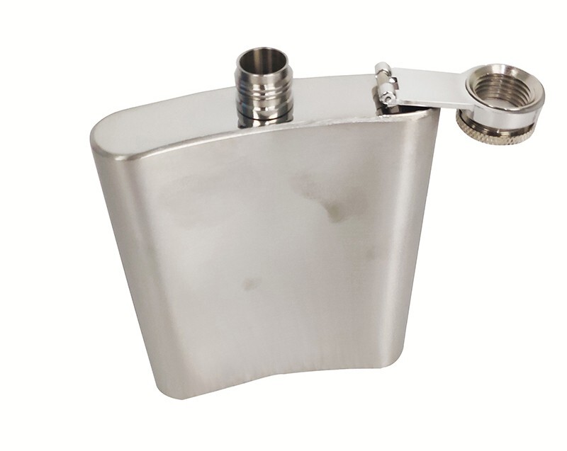 12 OZ Alcohol Portable Pocket Flask Funnel Whiskey Flask 355ml Stainless Steel