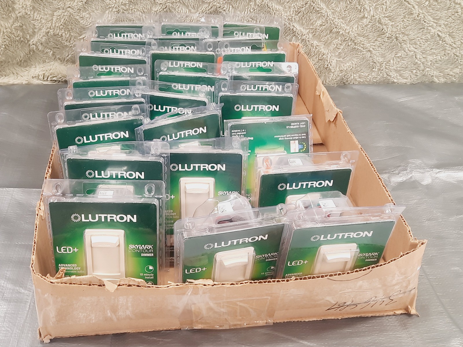 3PK Lutron Skylark Contour Dimmer Light Almond CTCL-153PDH-LA Single or 3 Way