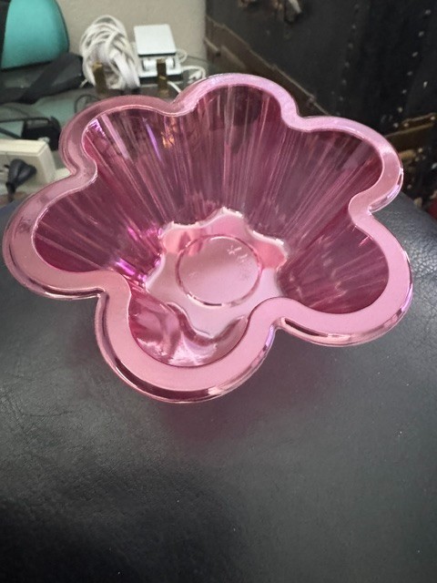 Unbranded Pink 4.75″ Plastic Party Favor Snack Bowl New!