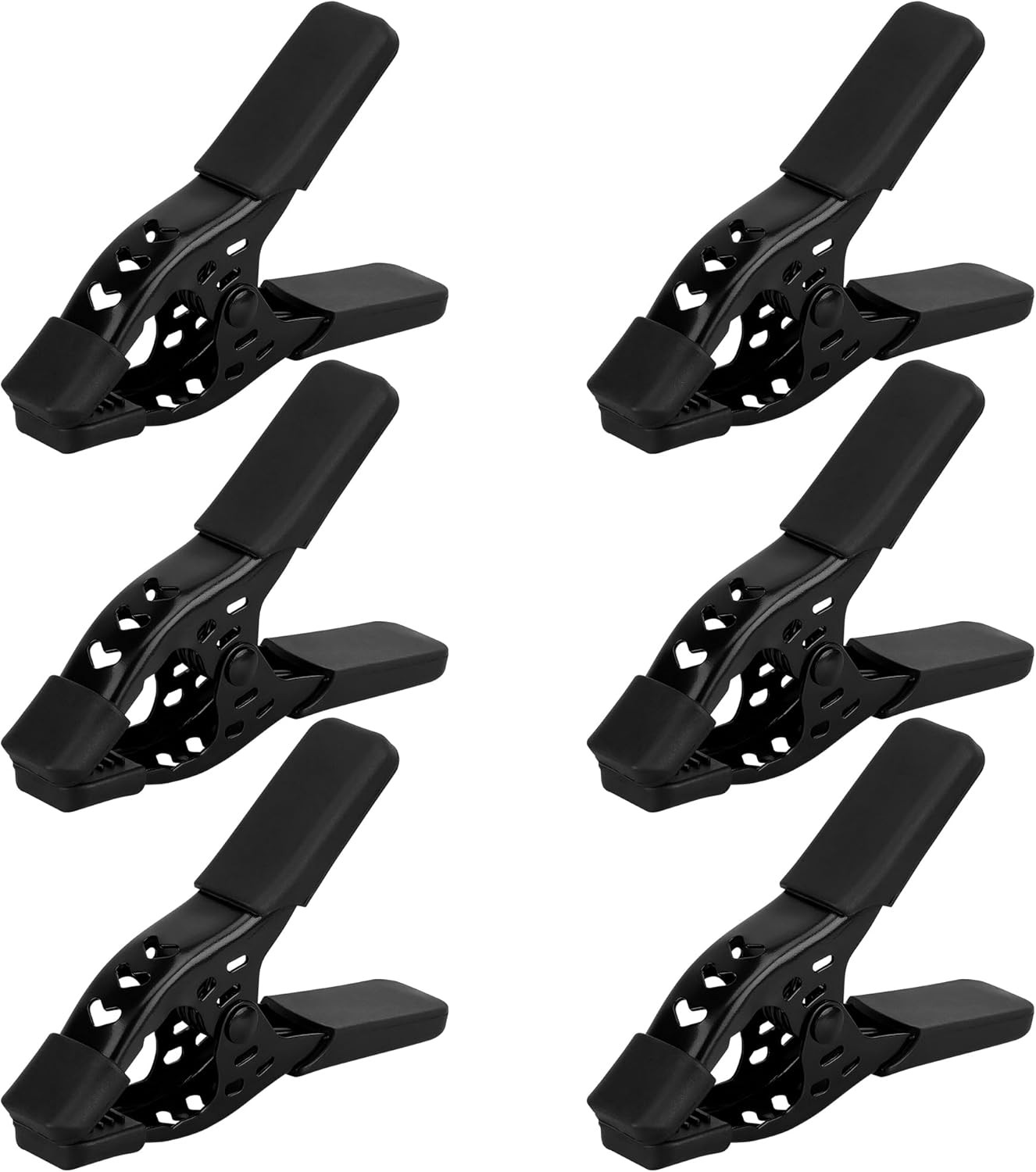 6-Piece Spring Clamps 4-Inch Tarp Clamps Heavy Duty Woodworking Clips Spring Cli