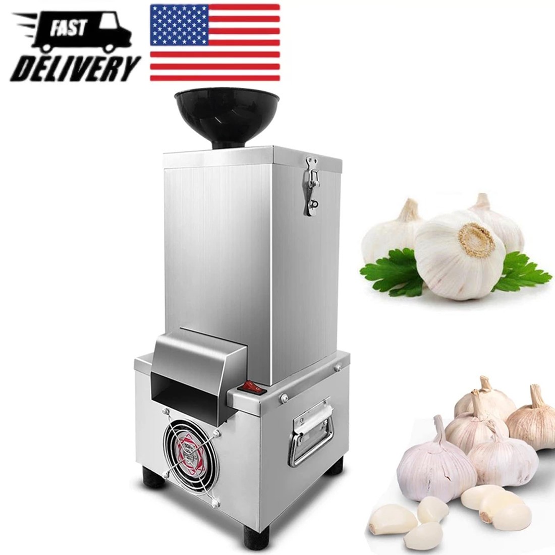 110V Household /Commercial Garlic Peeling Machine Electric Garlic Peeler Peeling