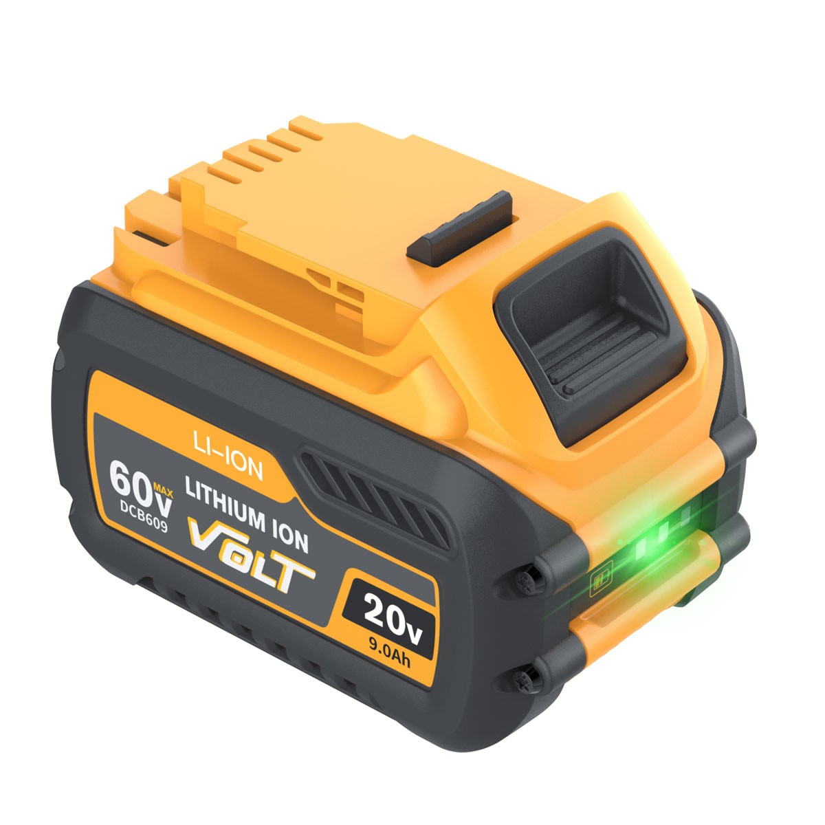 2 Pack For DEWALT DCB609 20V/60V MAX FLEXVOLT 9.0Ah Lithium-Ion Battery Tool New