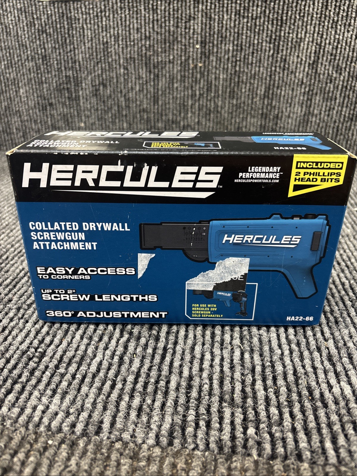 HERCULES Collated Drywall Screwgun Attachment -Attachment Only- #70062