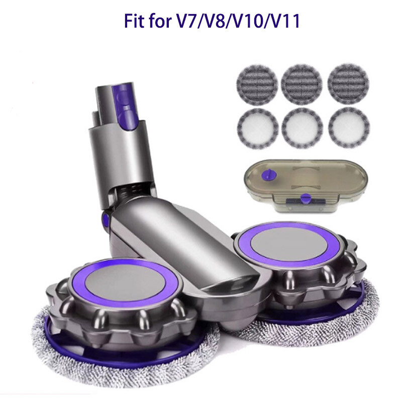 Electric Motorised Mop for Dyson V7 V8 V10 V11 V15 Vacuum Cleaner Water Tank Mop