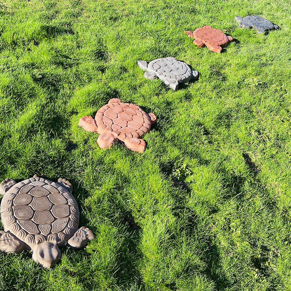 AUTUMN Turtle Concrete Cement DIY Walkway Stepping Stone Mold, Statue for Garden