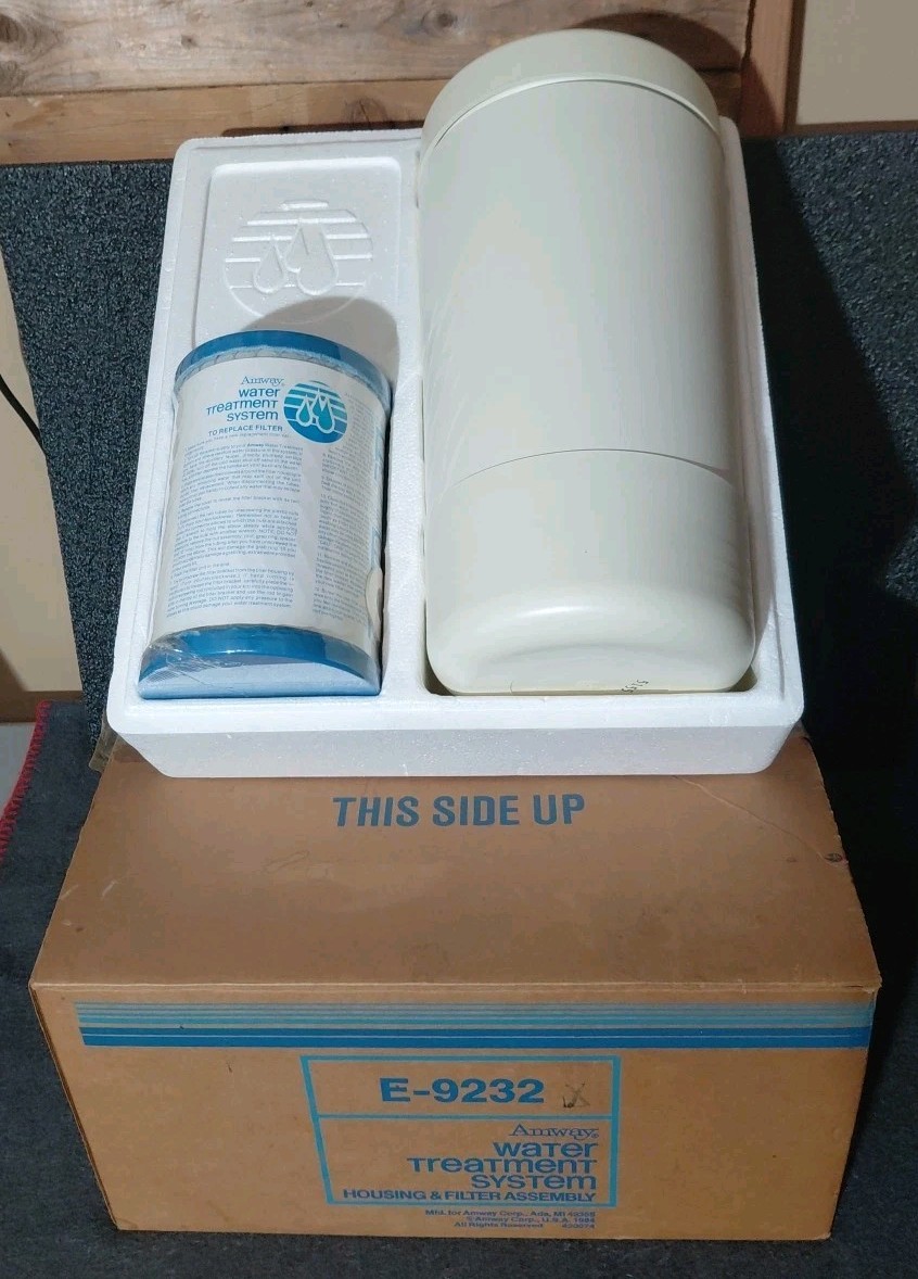 NEW Amway E-9232 Water Treatment System Housing & Filter Assembly E-9235 Filter