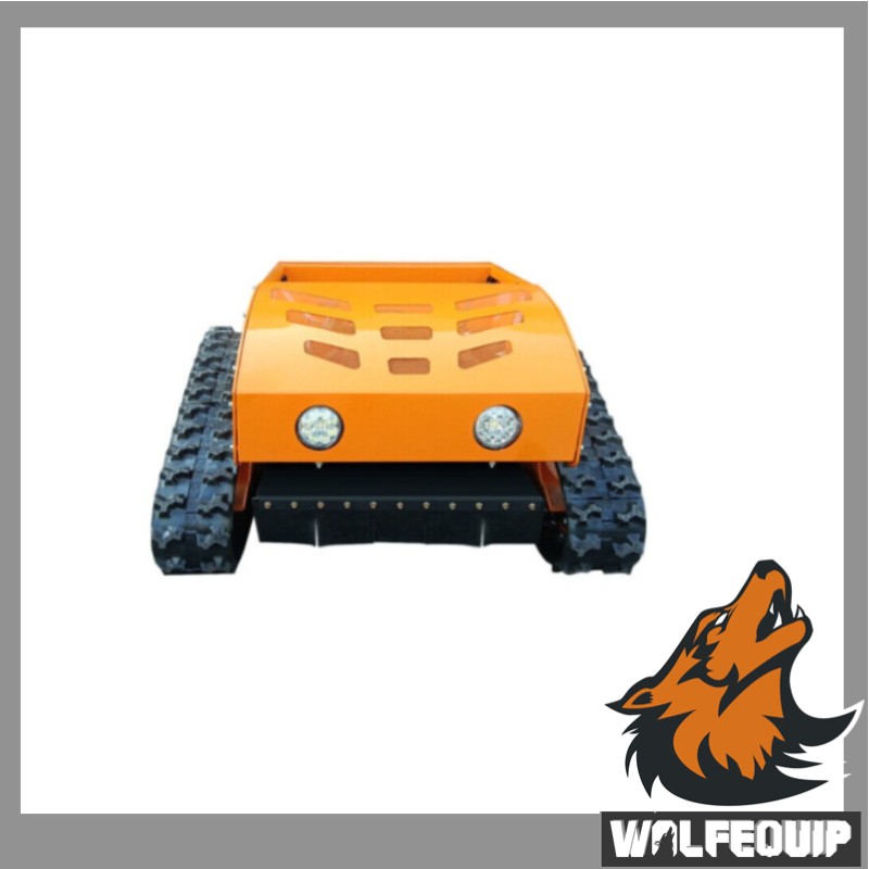 Wolfequip 21in Lawn Track Mower Remote Control Automatic Grass Cutter for Garden