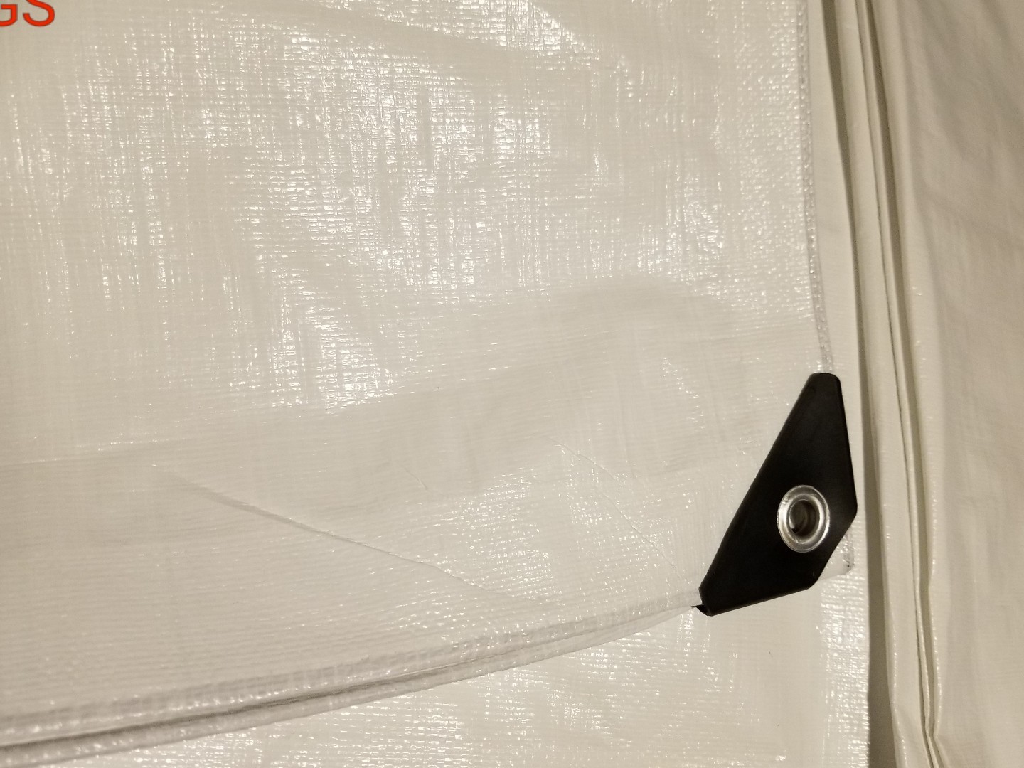 6 x 10 Feet White Heavy Duty Tarp Industrial Strength Premium Quality canopy GS