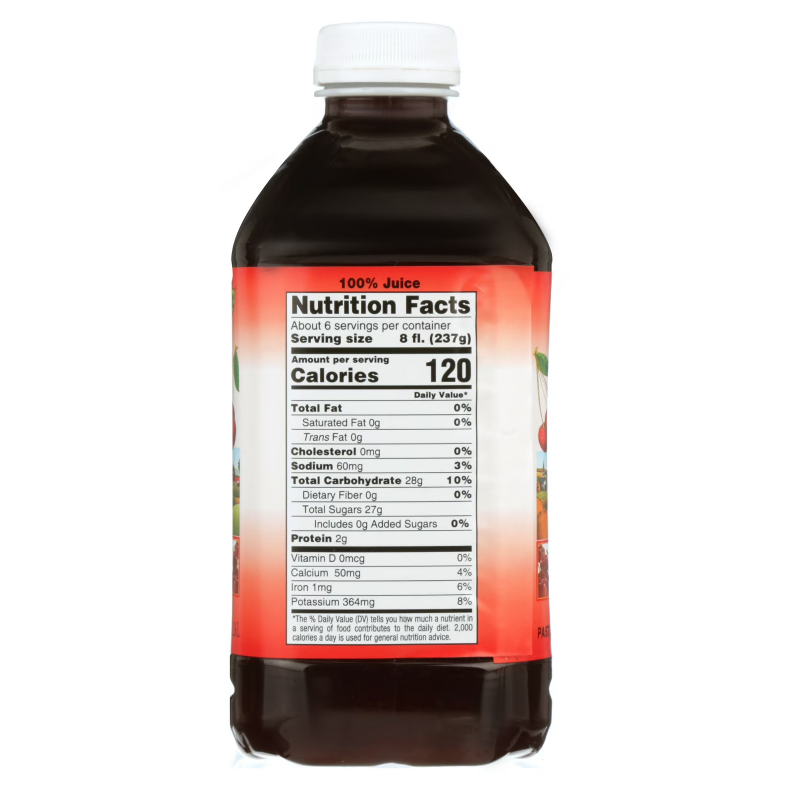 (2 pack) Indian Summer 100% Juice, Montmorency Cherry, 46 Fl Oz, 1 Count