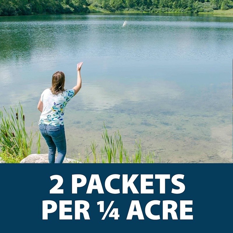 Water Clarifier Bacteria Ponds 2-4 Weeks Clear Results EcoBoost Safe Wildlife US