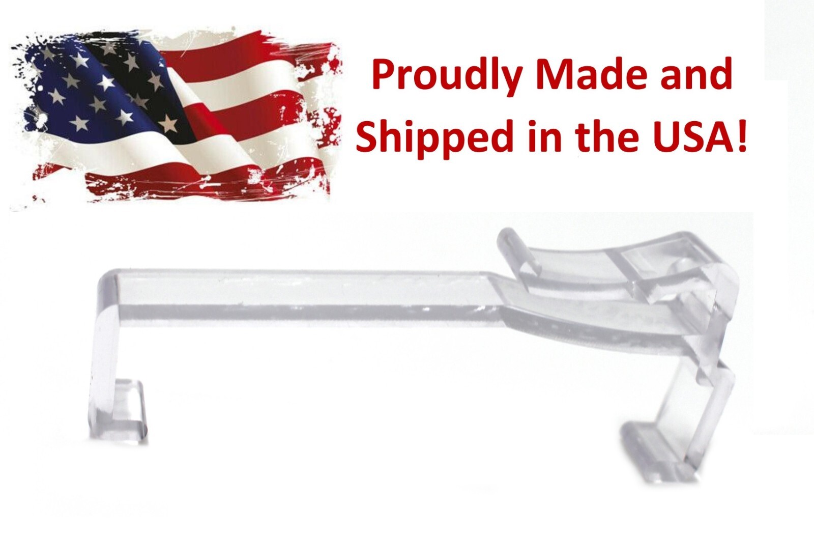 3 Inch Valance Clips For Horizontal Faux wood & Wood Blinds Parts – Pick a Pack