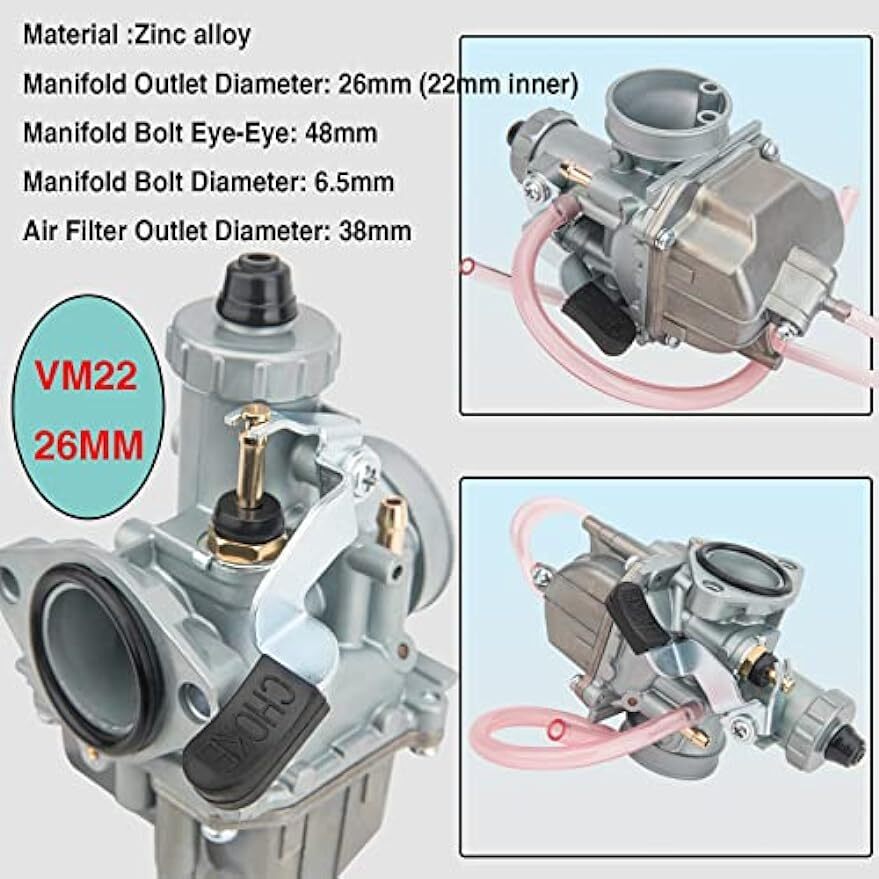 Carburetor Air Filter Kit For Apollo DB-X15 DB-X19 RFZ DB-X18 125cc Dirt Bike