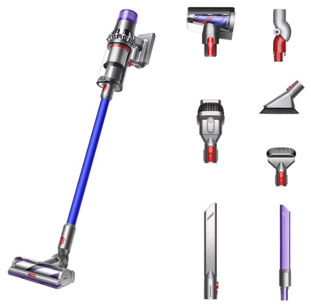 Dyson V11 Torque Drive + Cordless Vacuum-SV28-BLUE w/ 12 Tools/Acessories (READ)