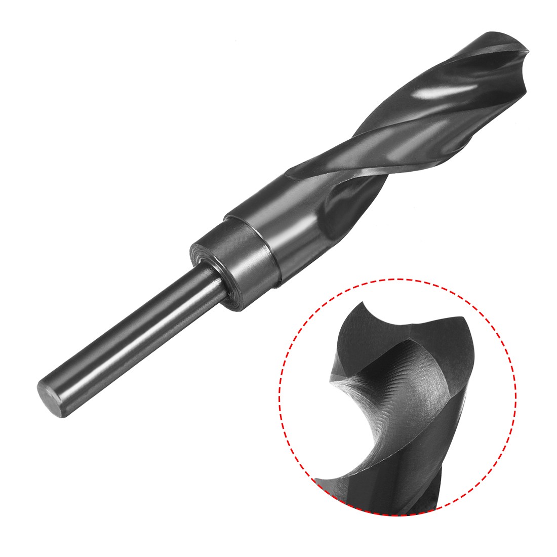 22mm Drill Bit HSS 9341 with 1/2″ Straight Reduced Shank for Metal Plastic Wood