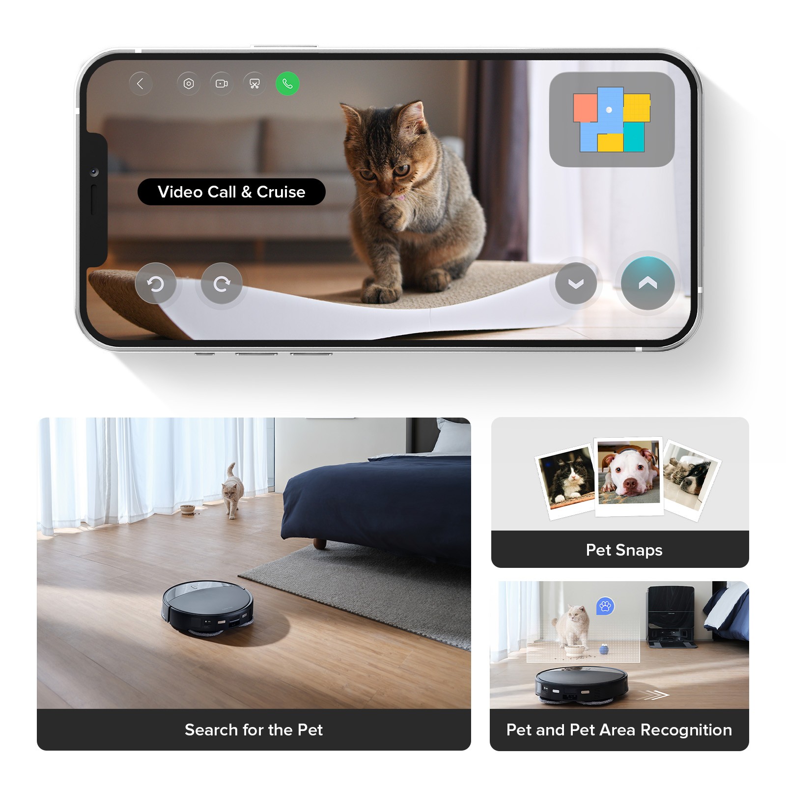Roborock Saros 10R Robot Vacuum & Mop,22000Pa,Heated Cleaning – Certified Refurb