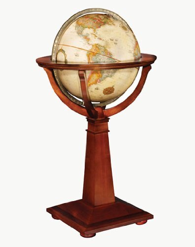 Replogle Logan Floor Globe, Antique 16″