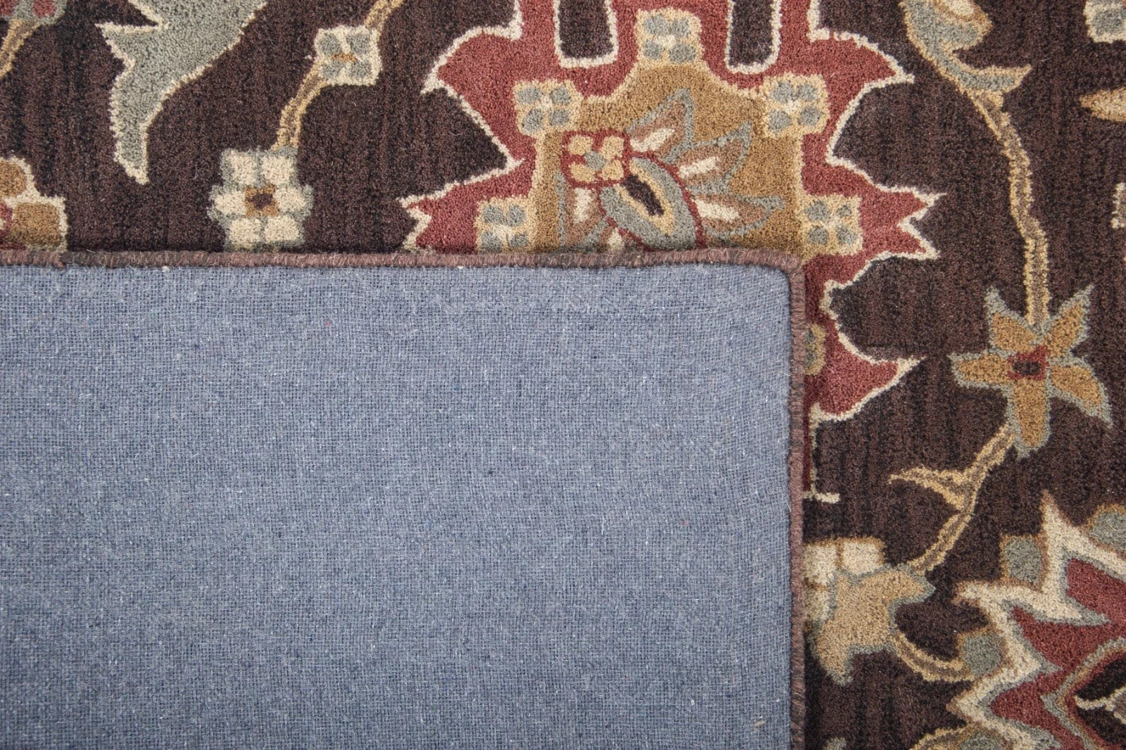 Rug Handmade Brown Oriental Oushak Hand-Tufted 100% Wool Area Rug Carpet