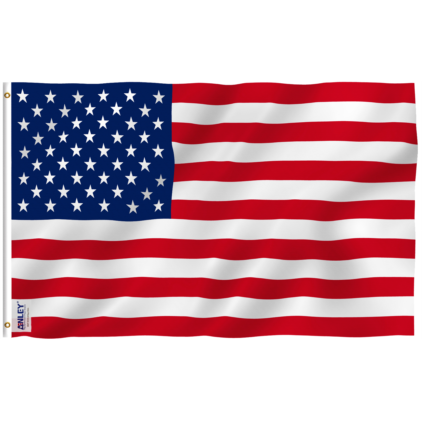Anley Fly Breeze 3×5 Foot American Flag US Flag – USA Flags US Banner Polyester