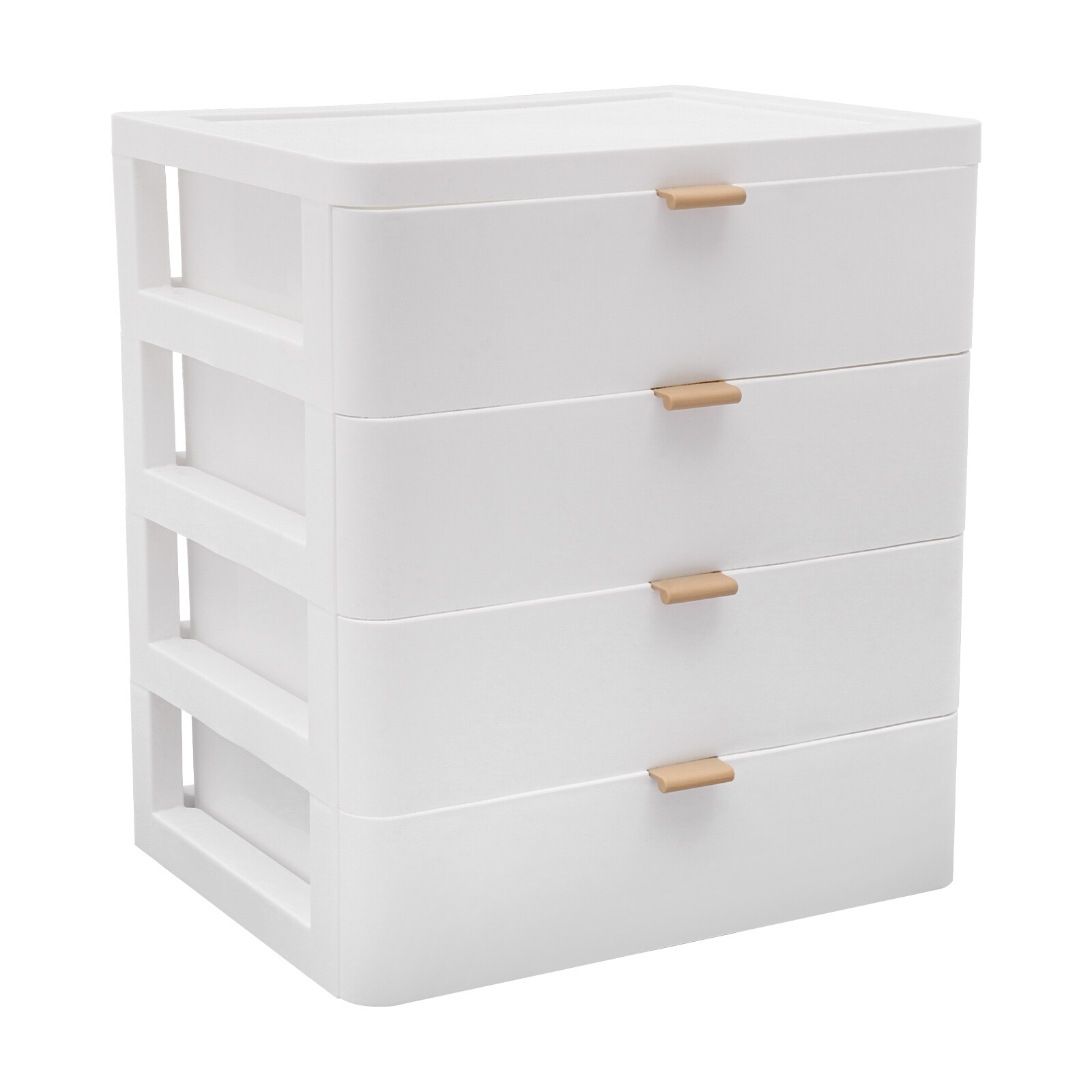 Tabletop Mount Storage Box Desk Organizer With Drawer 26*20.2*29cm For Office