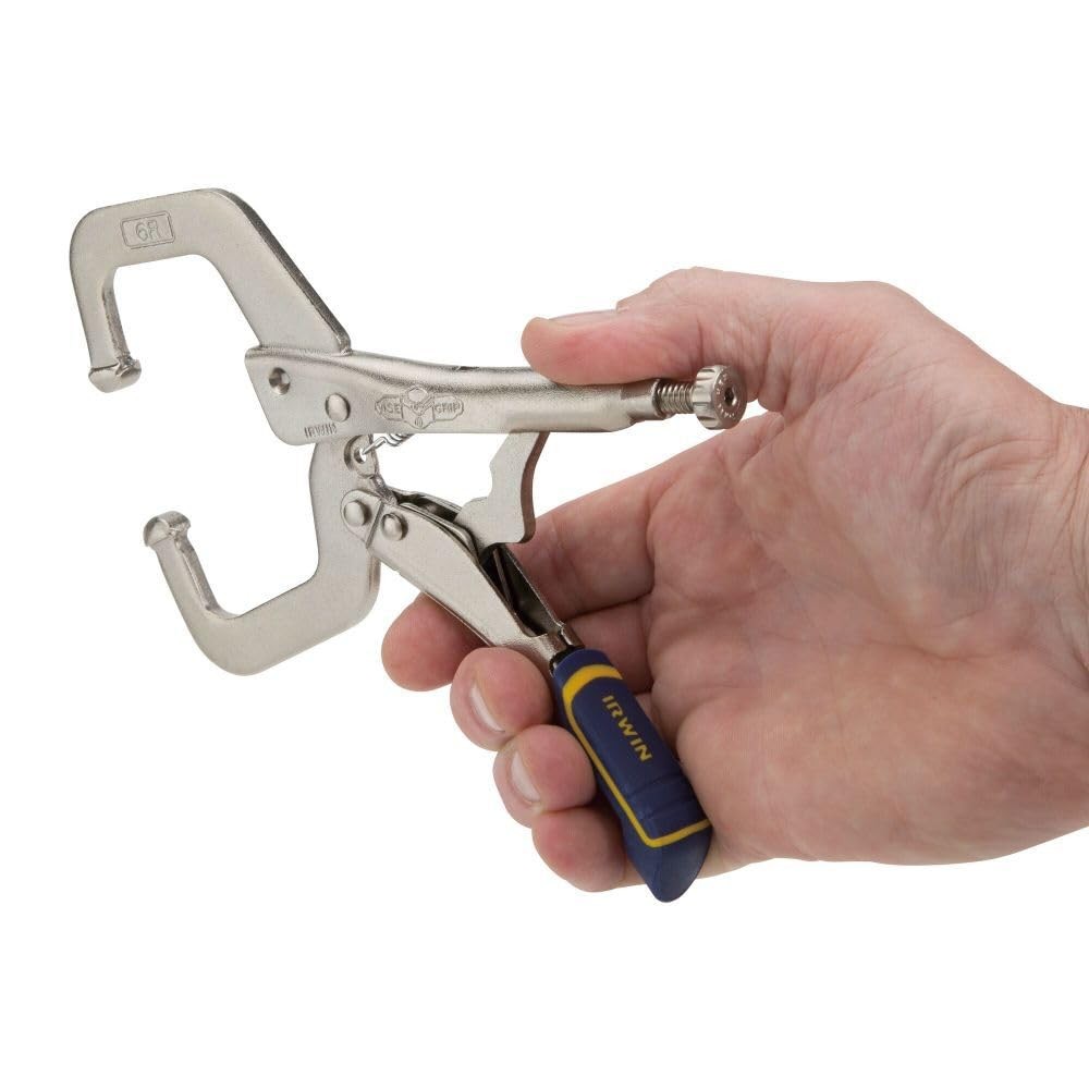 IRWIN VISE-GRIP Welding Pliers, Fast Release, C-Clamp Locking, 9″, Multi