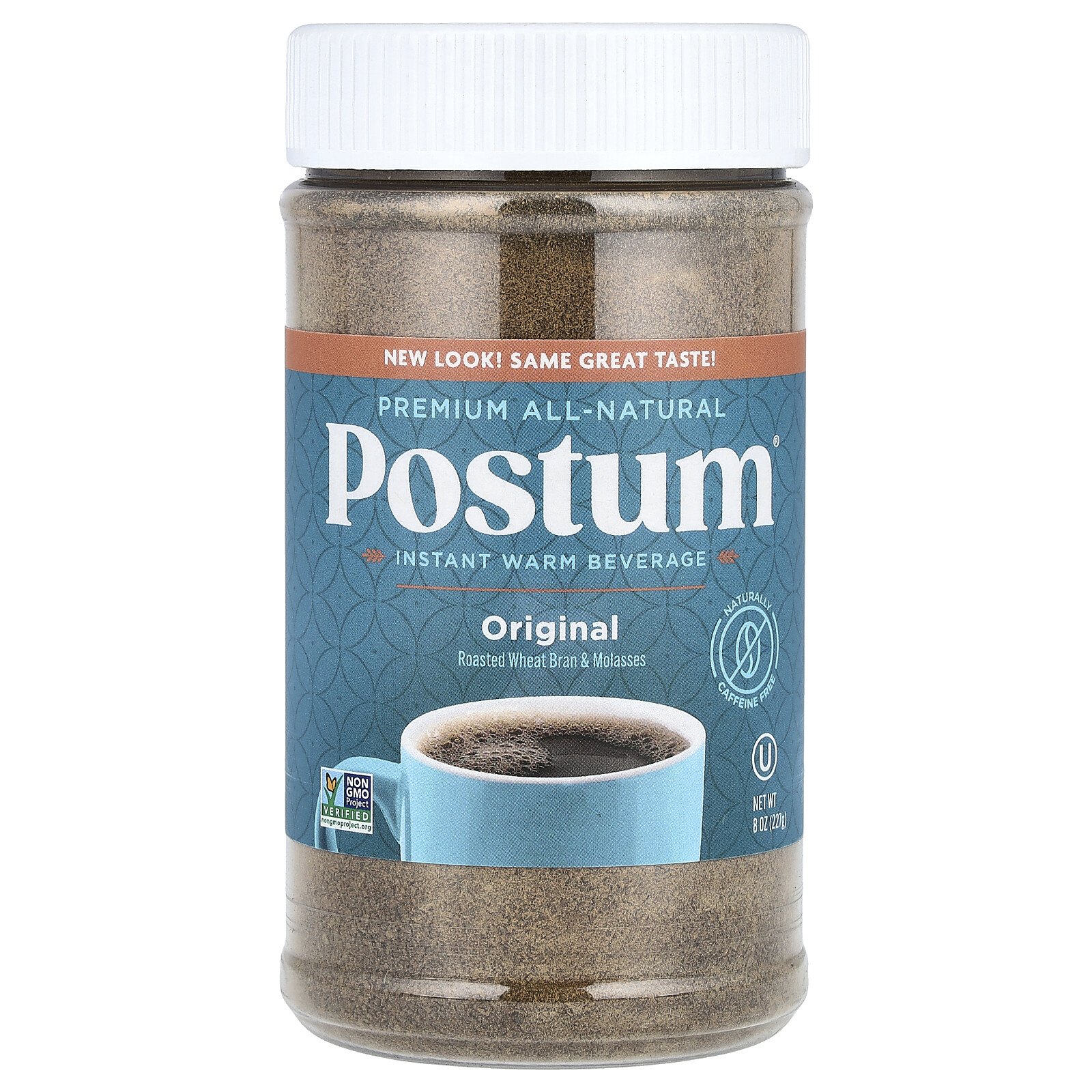 Instant Warm Beverage, Original, Caffeine Free, 8 oz (227 g)