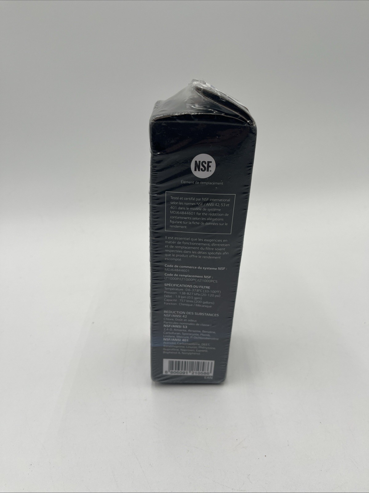 LG Water Filter Replacement Cartridge LT1000P/PC/PCS. New Sealed Free Shipping