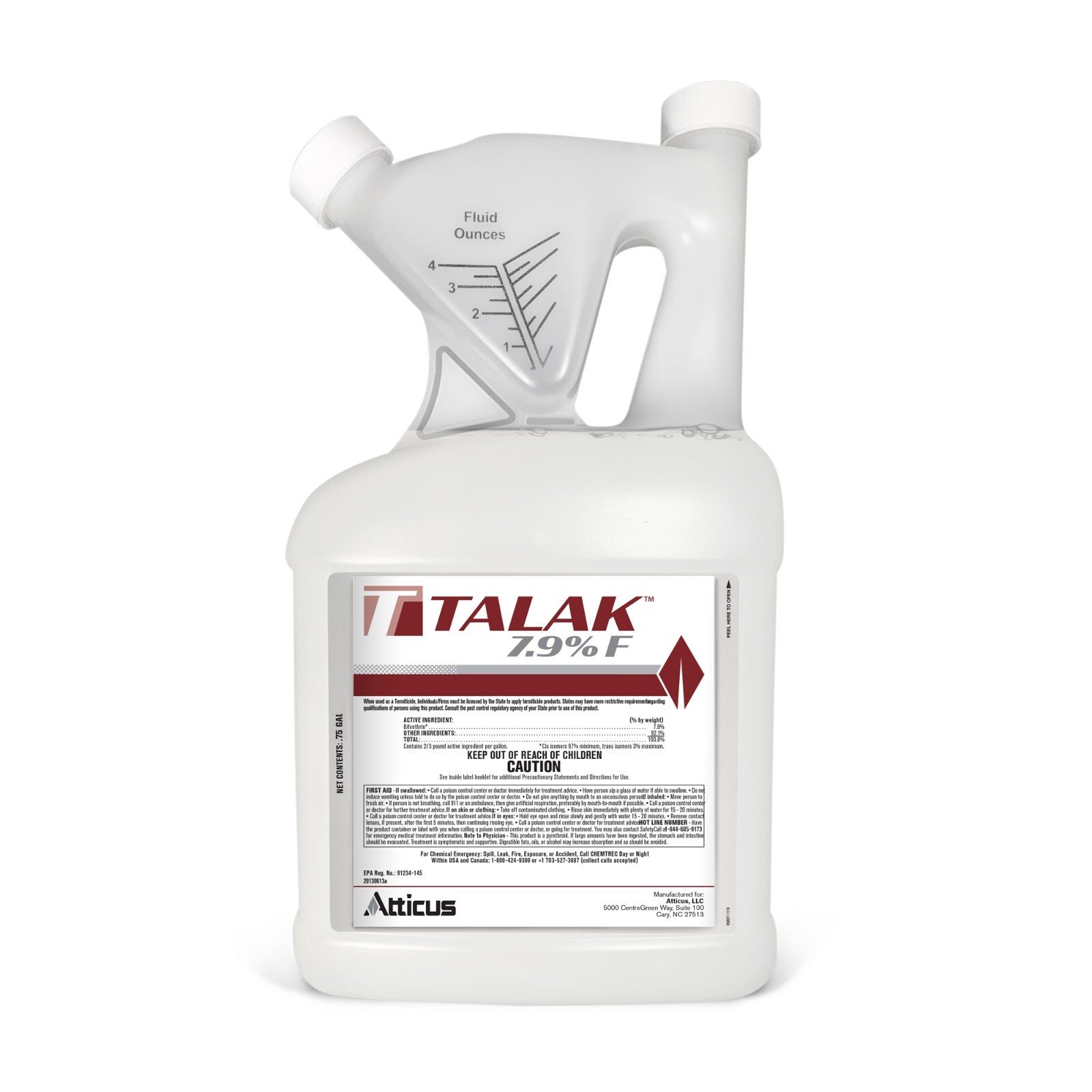 Talak 7.9 F Bifenthrin Insecticide Concentrate (3/4 Gallon) by Atticus