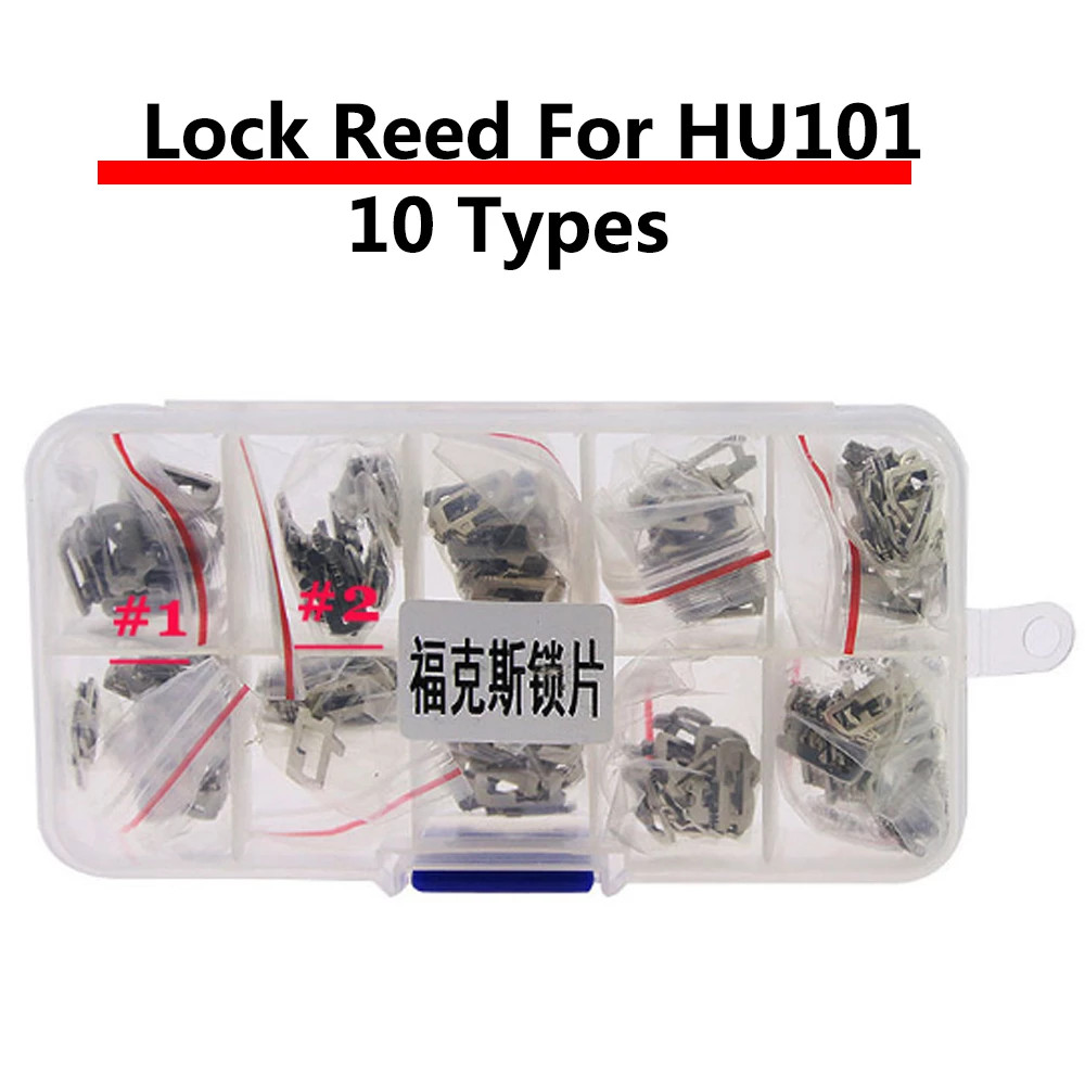 HU101 Car Lock Reed Repair Kit Accessories For Ford Focus Fiesta Ecosport