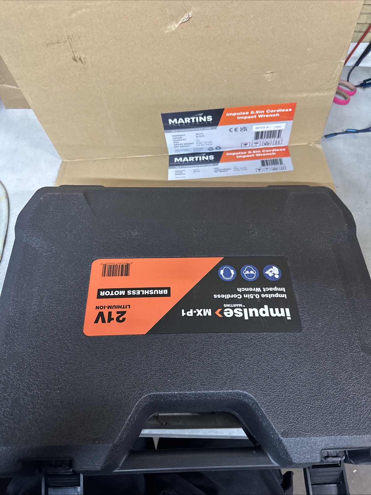 NEW Martins Industries Impulse 0.5in Cordless Impact Wrench PN: MX-P1