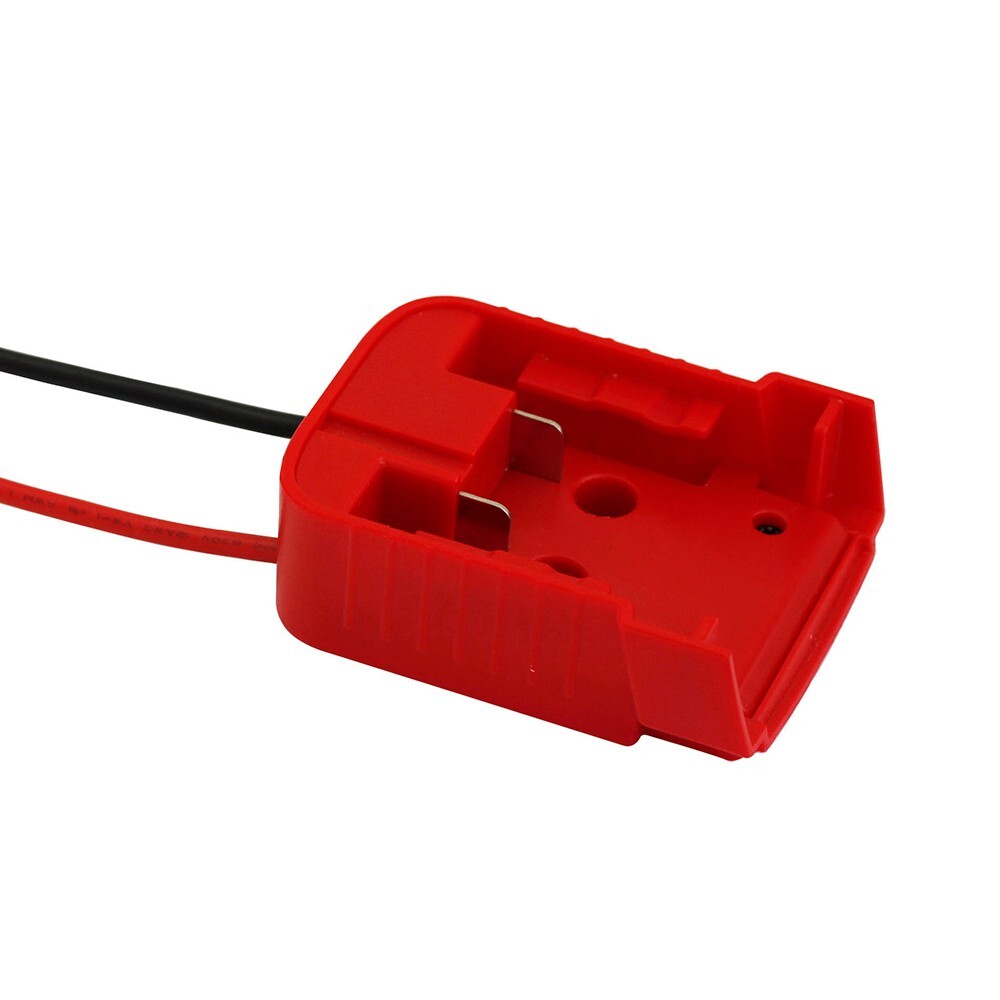 Battery Adapter Compatible with Milwaukee M18 Wiring 18V DIY Dock Power Wheel