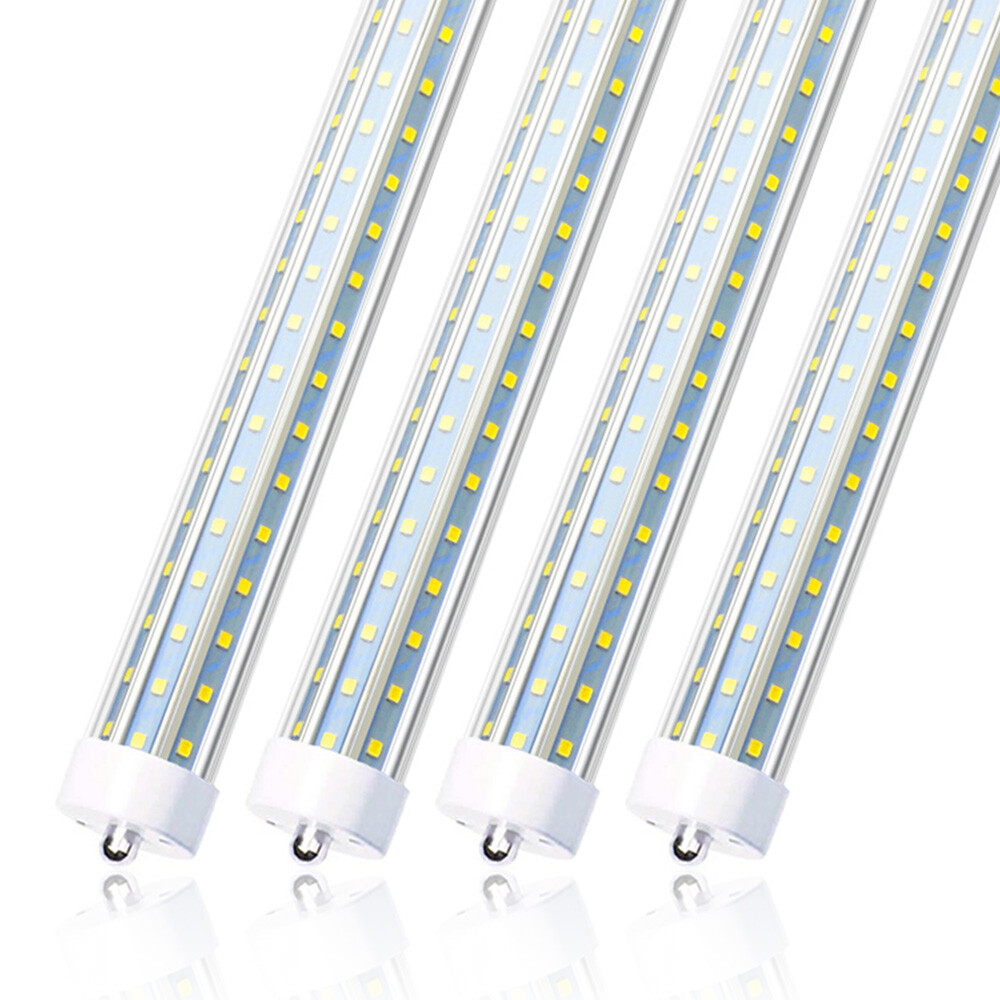 120W T8 8FT LED Shop Lights Bulb FA8 Single Pin 8 Foot LED Tube Light Bulb 6500K