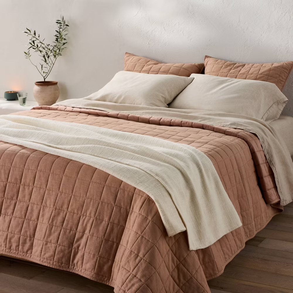 Full 100% Linen Sheet Set Natural – Casaluna