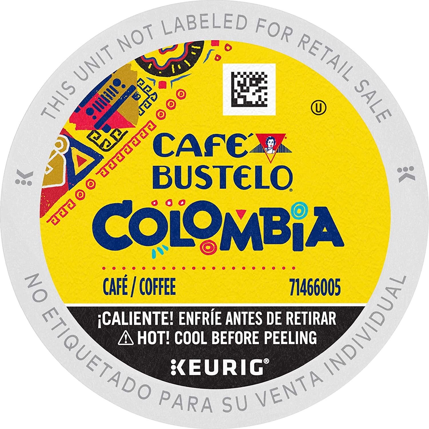 Cafe Bustelo 100% Colombian Coffee 24 to 144 K cups Pick Any Size FREE SHIPPING