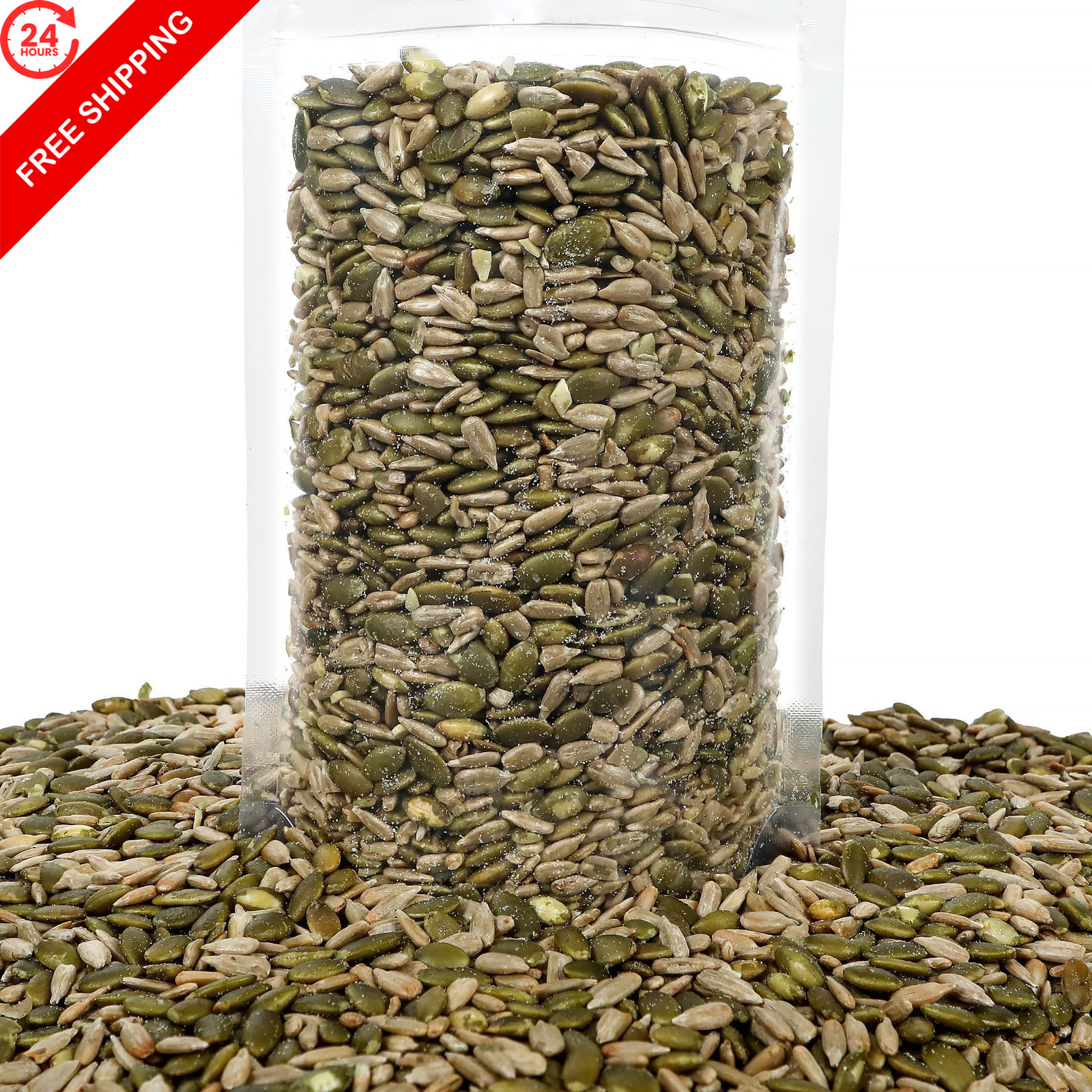 Smarty Stop Roasted Salted Kernel Pumpkin and Sunflower 1 Pound (Pack of 1)