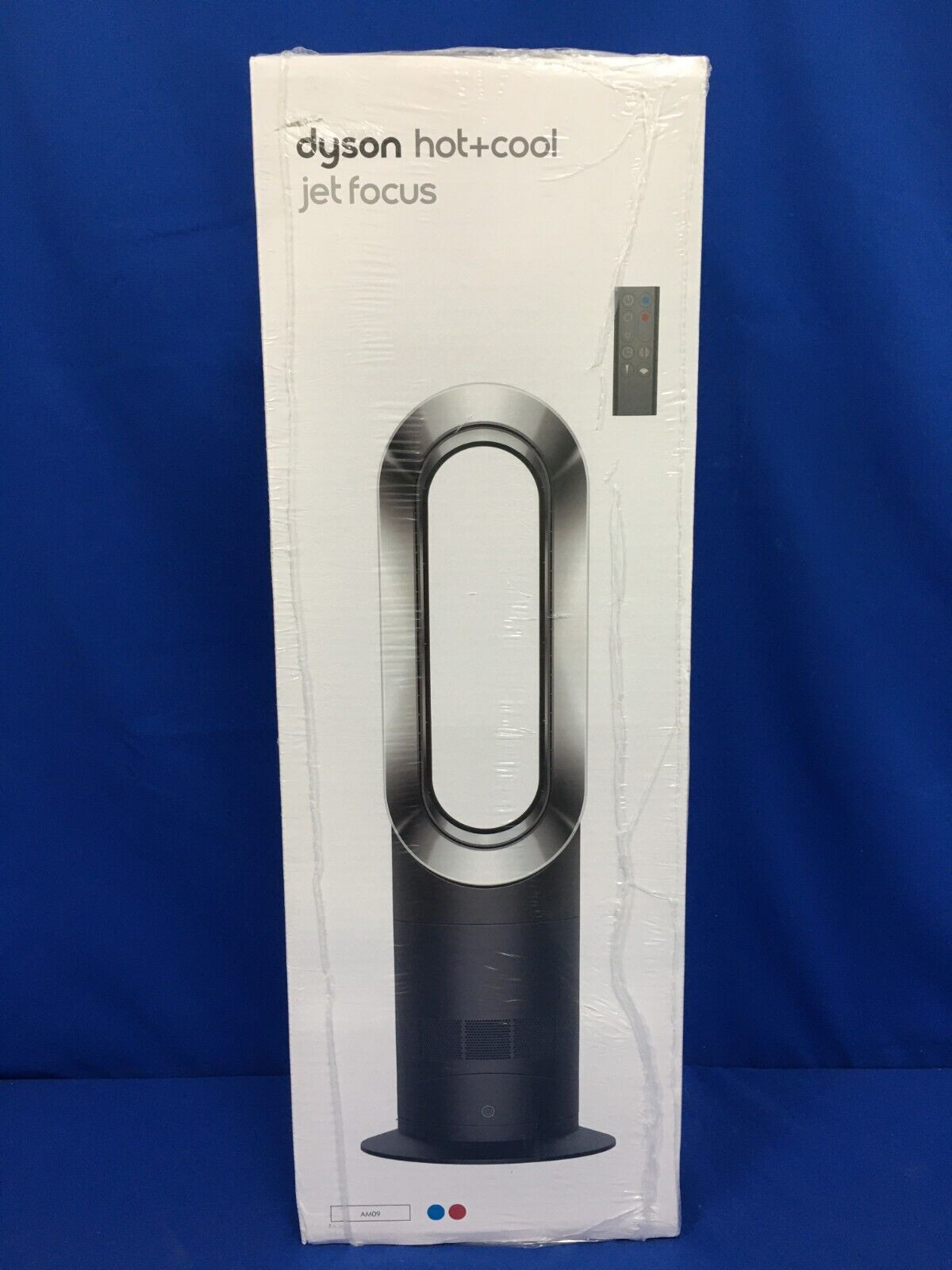 Dyson AM09 Hot+Cool Jet Focus Fan Heater – Black/Nickel – NEW